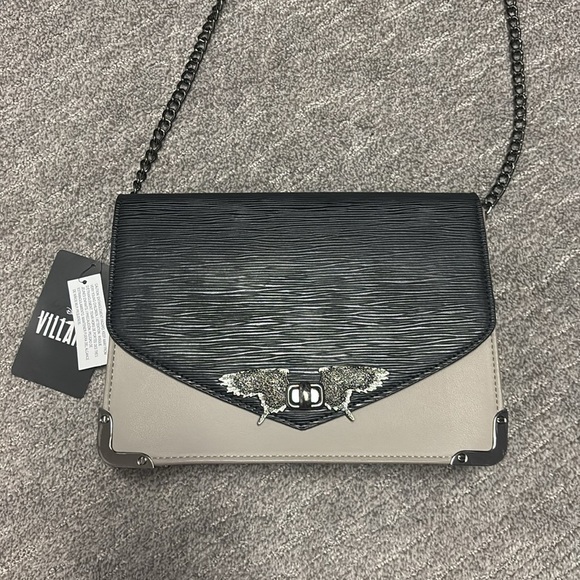 NWT Loungefly Disney Sleeping Beauty Maleficent Crossbody Bag Exclusive LE 1300 - Picture 2 of 8